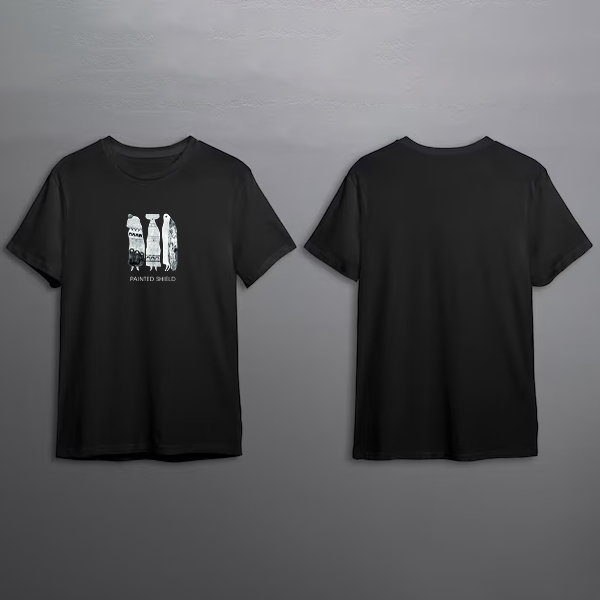 Painted Shield -3 - T-Shirt