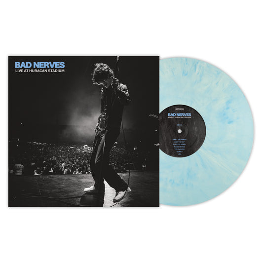 Bad Nerves "Bad Nerves - Live At Huracán Stadium - Blue Raspberry Cream" 12"