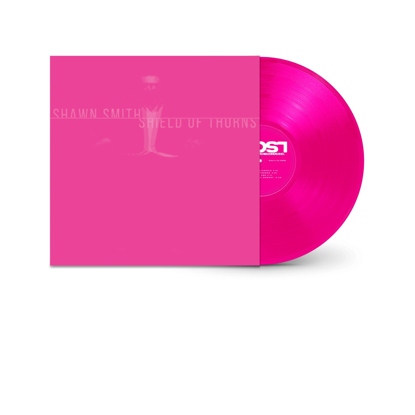 Shawn Smith - Shield Of Thorns - Neon Pink Vinyl LP