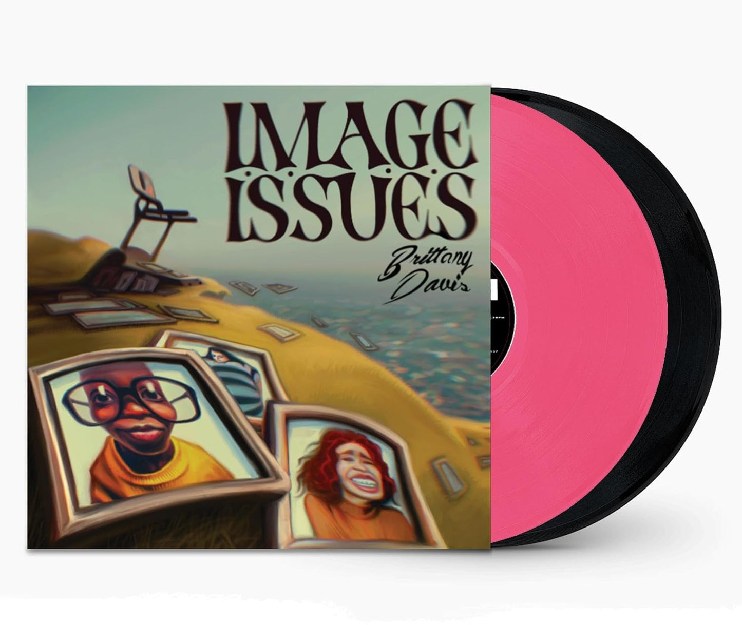 Brittany Davis - Image Issues Black/Pink Vinyl 2x12"